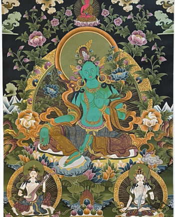 Thangka Grüne Tara
