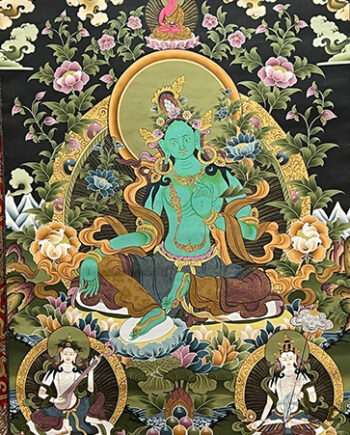 Thangka Grüne Tara