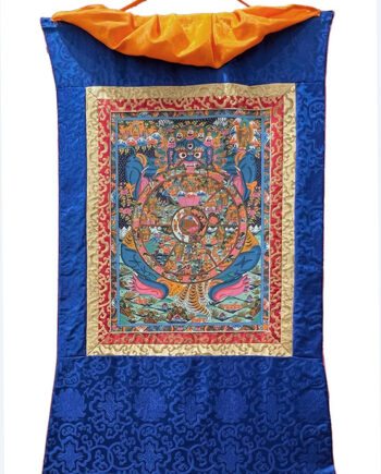 Thangka Das Lebensrad