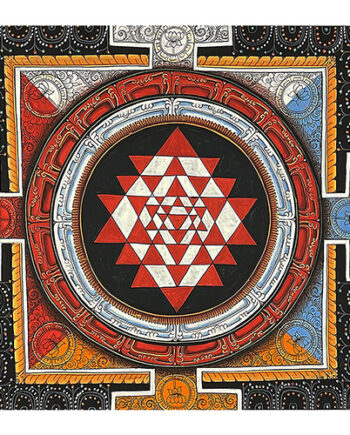 Thangka Mandala Sri Yantra