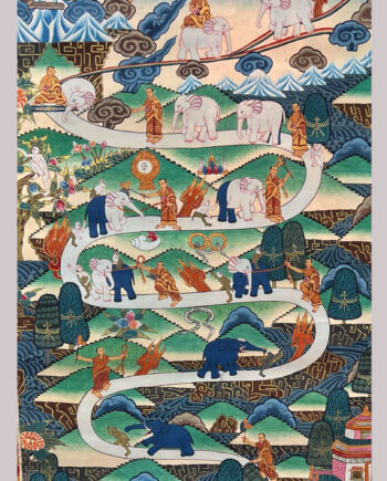 Thangka Samatha Meditation