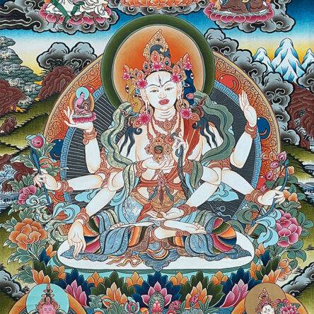 Thanka Tibet Namgyalma, Ushnisha Vijaya