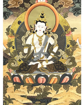 Thangka Vajrasatwo Buddha, der Diamant-Geist-Buddha