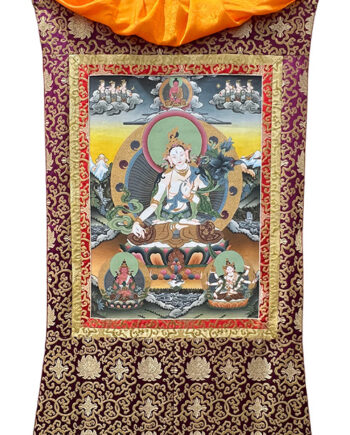 Thangka Weiße Tara