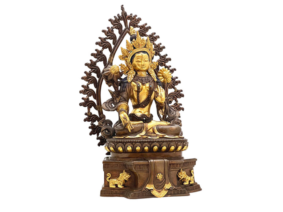 Statue Weiße Tara