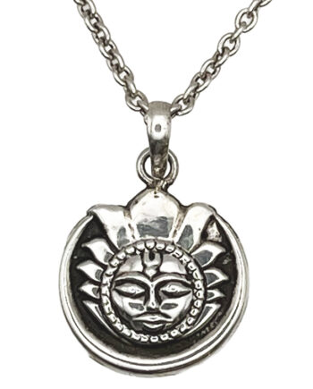 SilberanhängerSonne und Mond